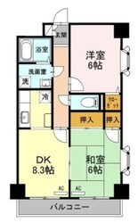 柚の木マンションの物件間取画像